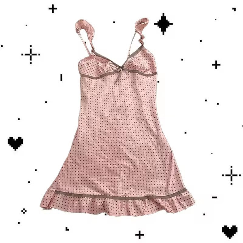 Retro Style Trendy Grace Elegant Slip Dress