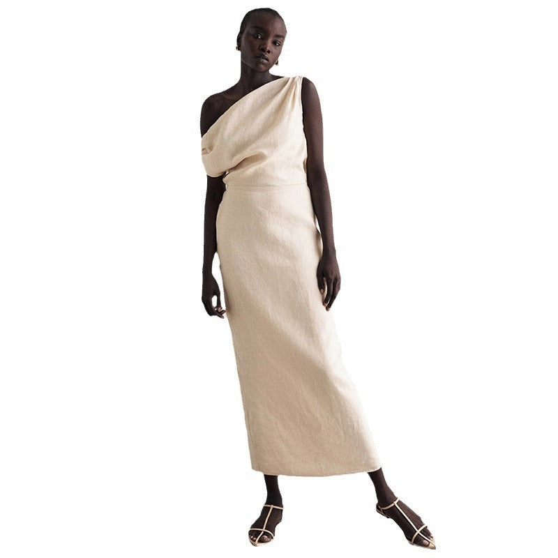 Women's Fashion Personality Linen Dress