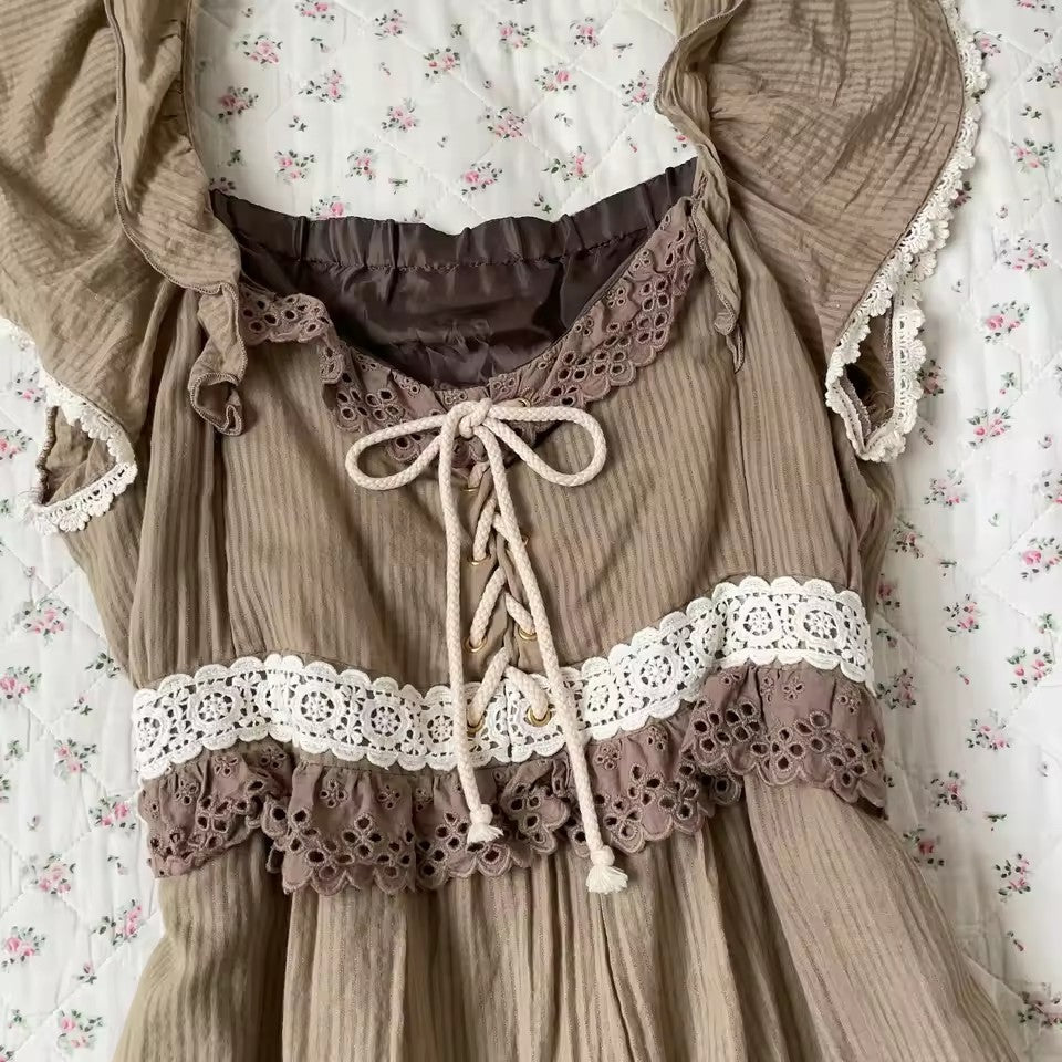 Retro Style Trendy Grace Elegant Slip Dress