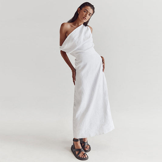 Women's Fashion Personality Linen Dress